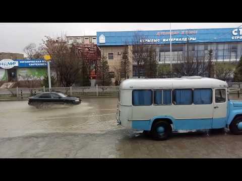 Видео: ул Жибек жолы, город Шымкент