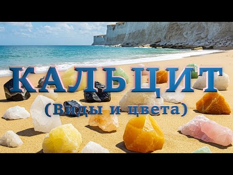 Видео: КАЛЬЦИТ. Дополнение по видам и цветам. Различие минералов. #минералы