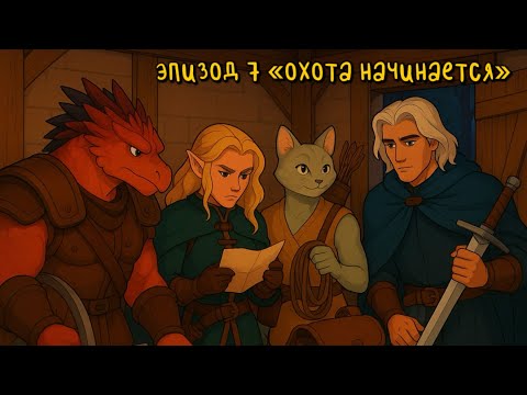 Видео: Преследуя Тьму | Эпизод 7 | Охота начинается (D&D кампания)