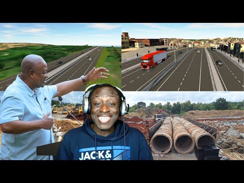 Видео: Махама наконец-то срезает газон для Кейп-Коста — дуализация Такоради! Начинается масштабный проект!