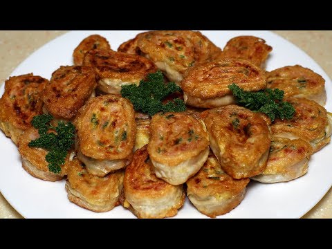 Видео: Вкусный завтрак из лаваша. Рулетики с сыром и ветчиной за 10 минут.