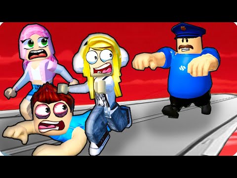 Видео: 😱УБЕГИ ОТ БАРРИ КАК МОЖНО СКОРЕЕ В РОБЛОКС! ШЕДИ ЛЕСКА И НУБИК ROBLOX BARRY'S Prison Race