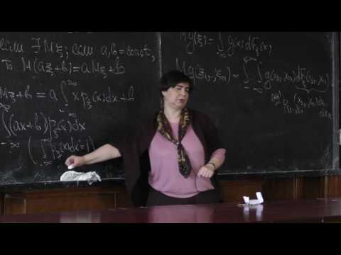 Видео: Сердобольская М.Л. - Теория вероятностей и мат. статистика - 7. Математическое ожидание и дисперсия