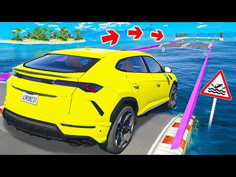 Видео: СМОЖЕТ ЛИ ГИГАНТСКИЙ LAMBORGHINI URUS ПРОЕХАТЬ ГЛУБОКУЮ ЯМУ С ВОДОЙ В ГТА 5! ЭКСПЕРИМЕНТЫ В GTA 5
