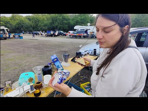 Видео: Что мы нашли в Германии на барахолке!Неудачный поход