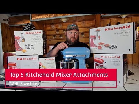 Видео: 5 лучших насадок для стационарного миксера KitchenAid