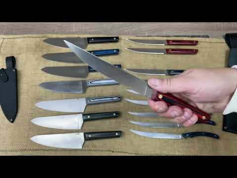Видео: Большая распродажа ножей ! Шеф ножи , ножи для кухни ! Всем рекомендую данные ножи! 