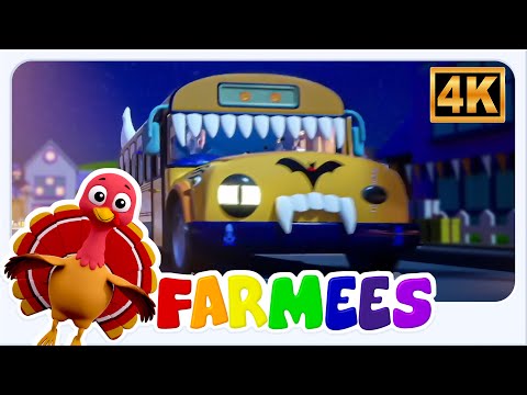 Видео: 👻 17 хвилин дитячих пісень | Колеса на автобусі + Хелловін 🎶