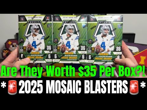 Видео: *🚨ПЕРВЫЙ ВЗГЛЯД НА КОРОБКИ С ФУТБОЛЬНЫМИ КАРТОЧКАМИ MOSAIC 2025 ГОДА!🚨* ПОСМОТРИТЕ, ПРЕЖДЕ ЧЕМ ПО...