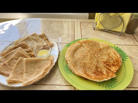 Видео: Блины на воде оказались очень вкусными.