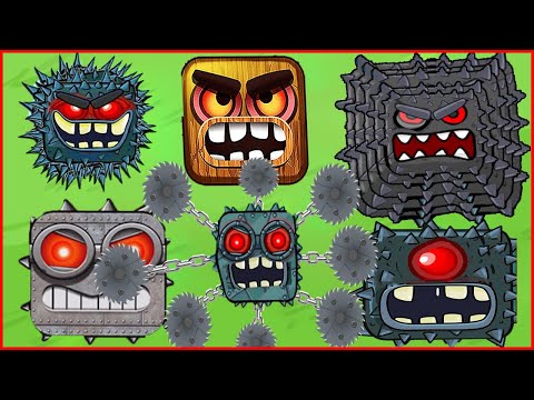 Видео: New BOSS Vs Red Ball.Новый красный шарик 4