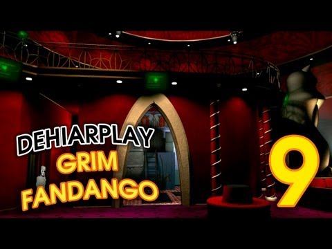 Видео: Живём за гранью смерти в Grim Fandango - 9 серия
