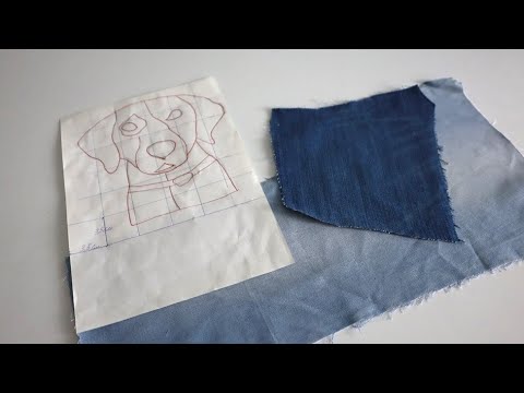 Видео: Увидела идею на показе мод и сразу же разрезала старые джинсы и пришила к белой футболке