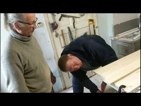 Видео: Распиловка ручным форматником 3