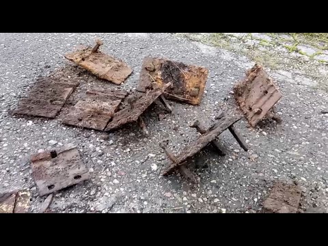 Видео: МЕТАЛЛОКОП  на выбитых местах. Коп на старой железной дороге