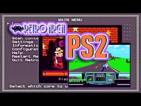 Видео: RetroArch на PS2