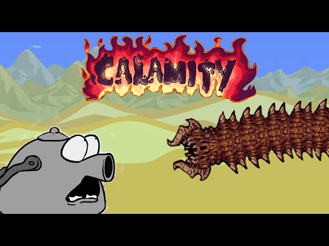 Видео: Пустыный бич для чайников: Terraria Calamity mod