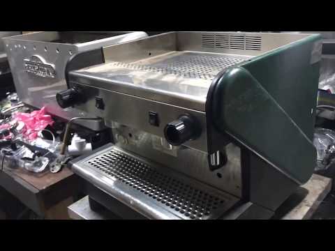 Видео: Ремонт -реставрация кофемашины Rancilio