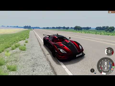 Видео: Новые шашки на Agera RS | BeamNG drive