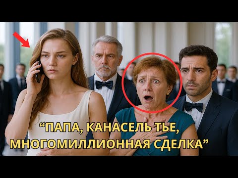 Видео: Семья жениха высмеивала невесту, не осознавая, кем она была на самом деле, пока она не отменила