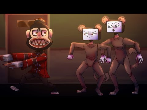 Видео: ГОНЯЕМ ОБЕЗЬЯНОК ПО КРУГУ ВМЕСТЕ С МЛАДШИМ БРАТОМ В DARK DECEPTION [Bilowgll]