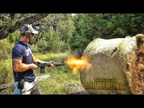 Видео: Насколько крепко сено из PUBG в реальности | Разрушительное ранчо | Перевод Zёбры