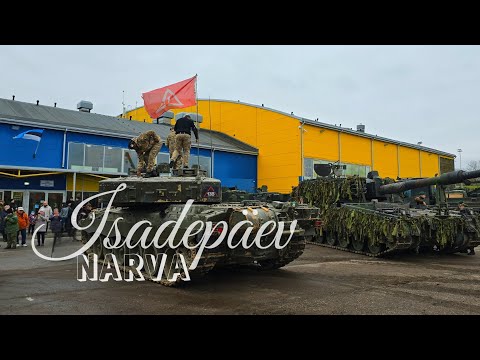 Видео: Нарва. День Отца. #narva #нарва #эстония #estonia #isadepäev #граница 