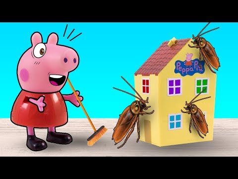 Видео: Игрушки угощают Хлою пирогом, а тараканам достаются крошки