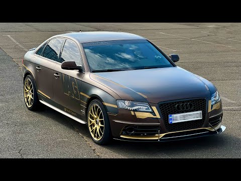 Видео: Коли тюнінг дорожче машини - AUDI A4 на 550 кінських сил