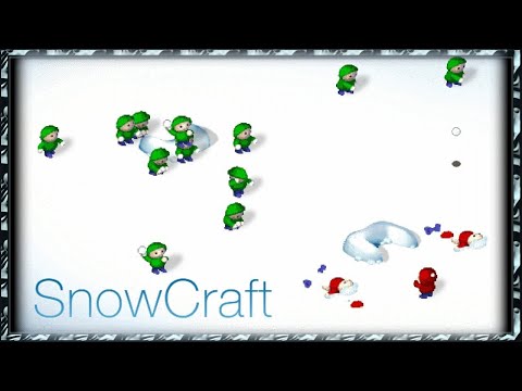 Видео: SnowCraft :: PC :: РАЗБИВАЕМ ШНОБЕЛЯ :: ДАВАЙ ПОИГРАЕМ