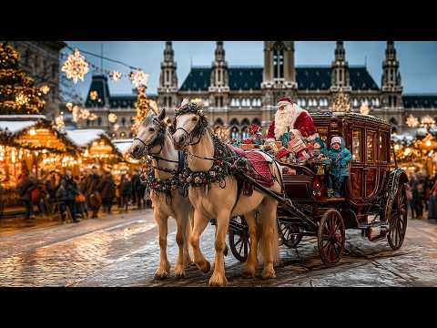 Видео: Вена: Самый атмосферный рождественский рынок в Европе 🎄 Праздничный город, который очаровывает