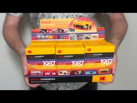 Видео: Распаковка Kodak Charmera! Посмотрите, как я распаковываю полный набор из 6 игрушечных цифровых к...