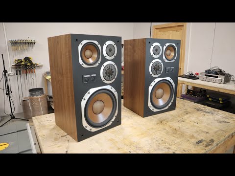 Видео: DIATONE DS-505 RESTORATION. Реставрация DIATONE DS-505.