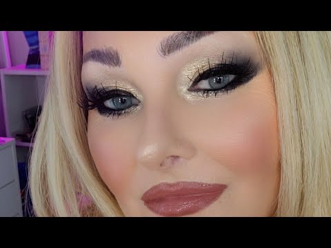 Видео: Мягкое золото и смелый черный гламур