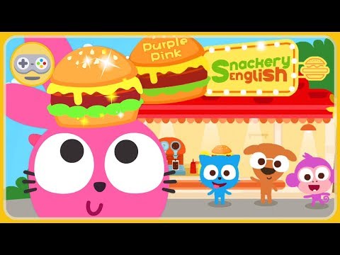 Видео: Кафе для зверят. Гамбургеры и хотдоги от шеф повара Пурпурно Розового Кролика. Кулинарная игра