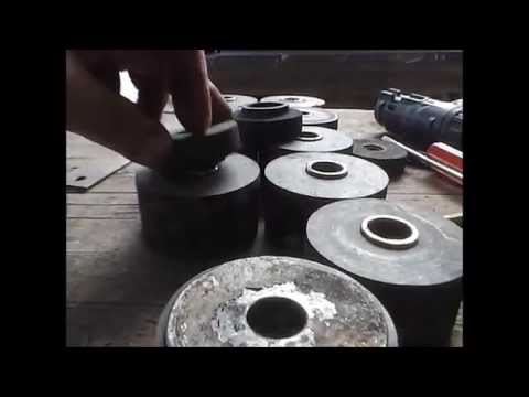 Видео: Подушки самодельные, для соединения рамы и кузова Chevrolet Monte Carlo 1971г.