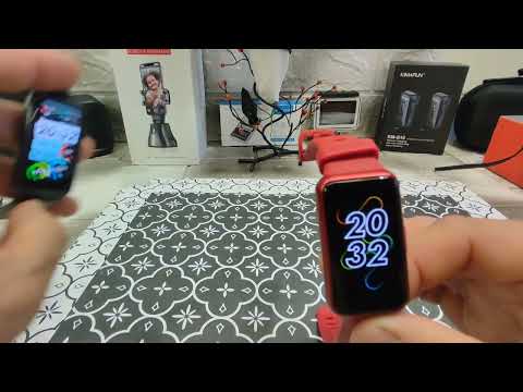 Видео: Сравнение  Фитнес-браслета HUAWEI Band 7  с  Фитнес-браслетом HUAWEI Band 6.