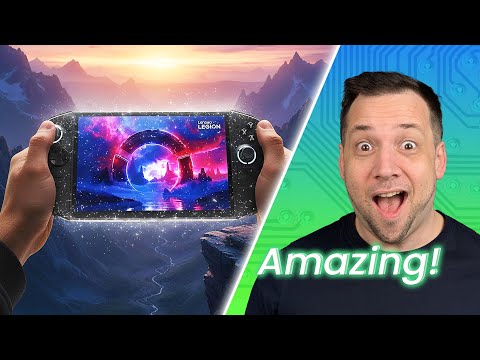 Видео: OLED-экран Legion Go 2 просто ВЕЛИКОЛЕПЕН...