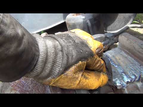 Видео: Наплавляю постели под рессоры на чулках .