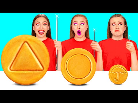 Видео: Большая, Средняя или Маленькая Тарелка Челлендж | Секреты и Гаджеты для Кухни от BaRaDa Challenge