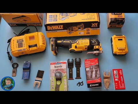 Видео: Реноватор DeWALT DCS356N,Зарядное устройство DCB118-QW,Аккумулятор DCB184
