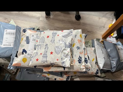 Видео: На этих выходных я отправила и продала более 20 товаров! Упакуйте мои заказы вместе со мной и поо...
