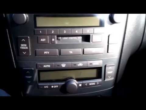 Видео: Toyota Avensis t25. Само диагностика.