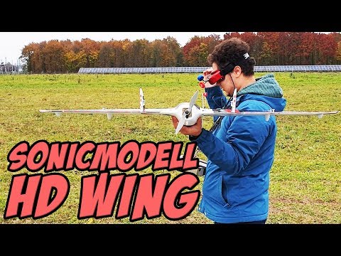 Видео: ☀ Крыло с сумасшедшей эффективностью на 200+км [Sonicmodell HD WING]