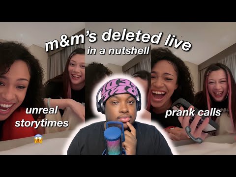 Видео: хаотичные M&M's Live в двух словах (уморительно) РЕАКЦИЯ