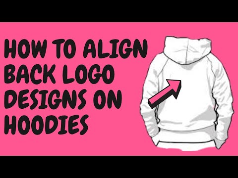 Видео: РАЗМЕЩЕНИЕ ЛОГОТИПА НА КАПЮШОНЕ (СЗАДИ)