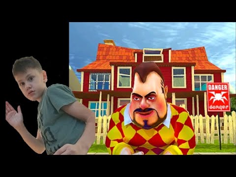 Видео: Убегаю от соседа в dark riddle! 