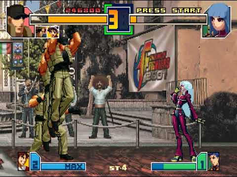 Видео: KOF 2001/Команда классических героев