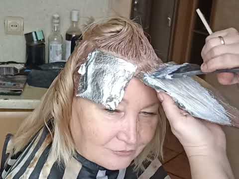 Видео: 🌈Быстрая,Востребованная 💯одна из техник окрашивания волос 📢Штопка 👌Вуаль🦋