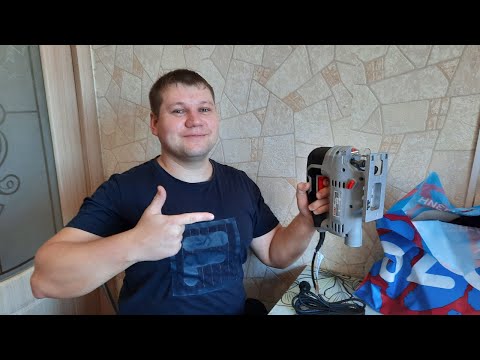 Видео: Электролобзик ручной по дереву купил недорого. Показываю как пользоваться!